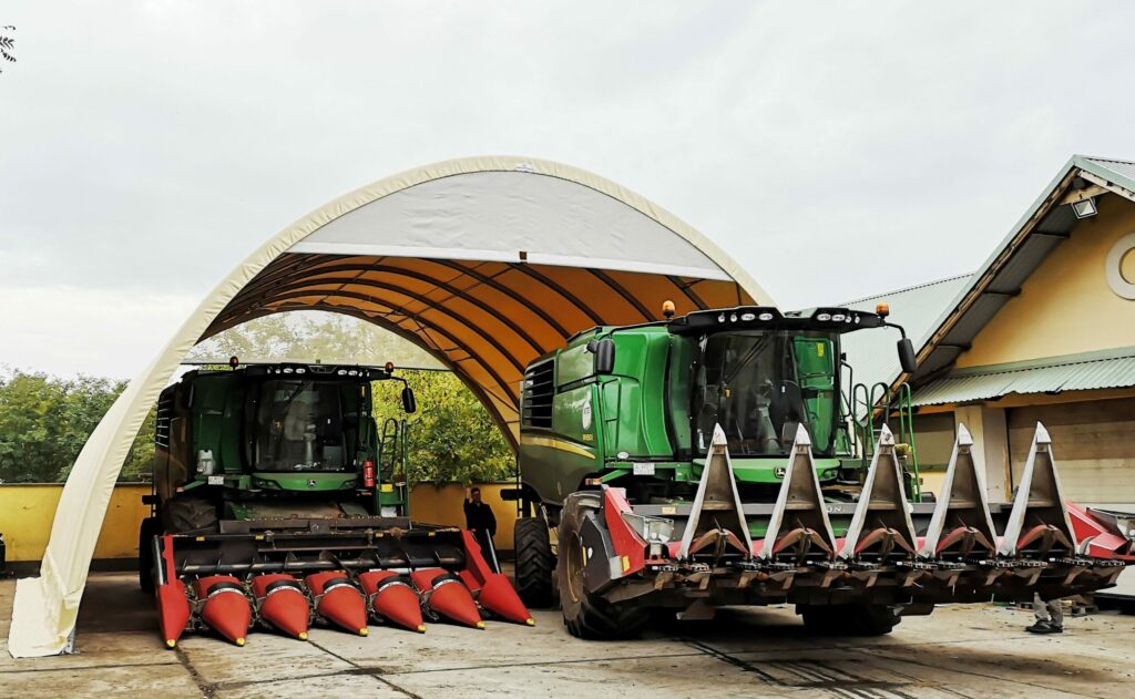 Abri Mat Riel Agricole Et Tracteur Tunnel Hangar Toutabri