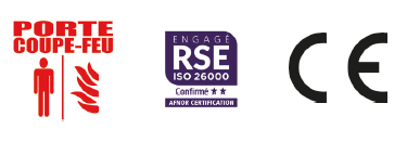 Porte coupe-feu - RSE ISO 26000 - CE